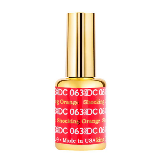 DC Gel Polish #063 | Shocking Orange