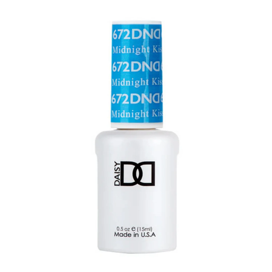 DND Gel Polish #672 - Midnight Kiss