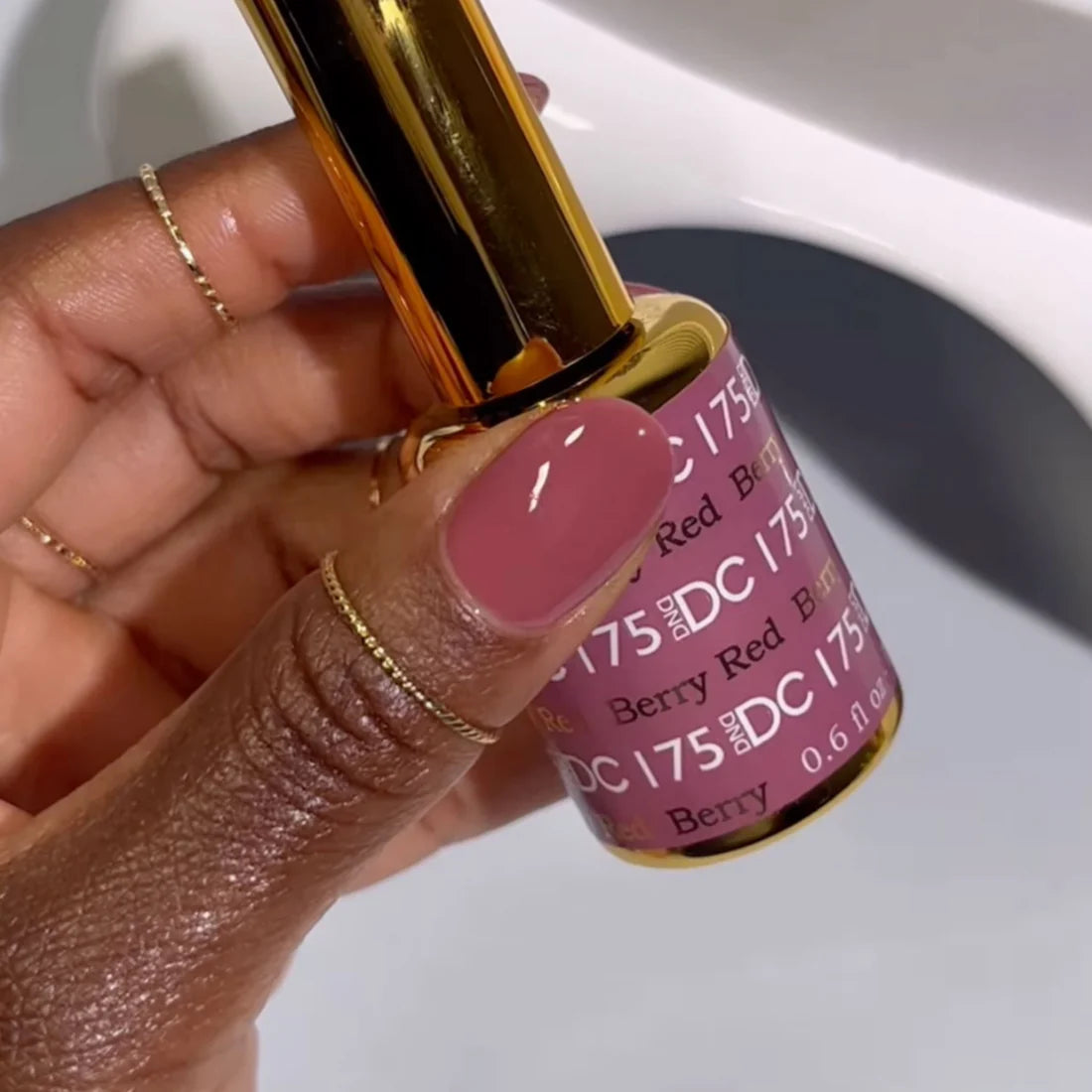 DC Gel Polish #175 - Berry Red