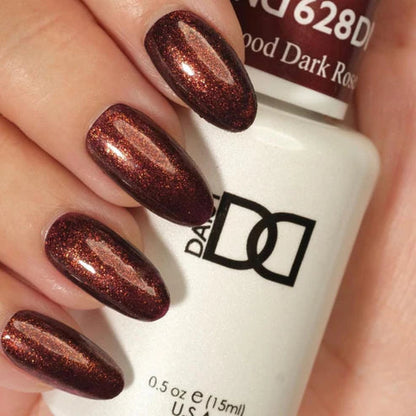 DND Gel Polish #628 - Dark Rosewood