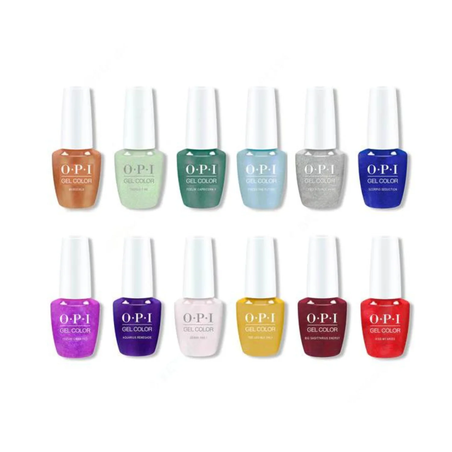 OPI Big Zodiac Energy 2023 Fall Gel Color Set 0.5 oz (12)