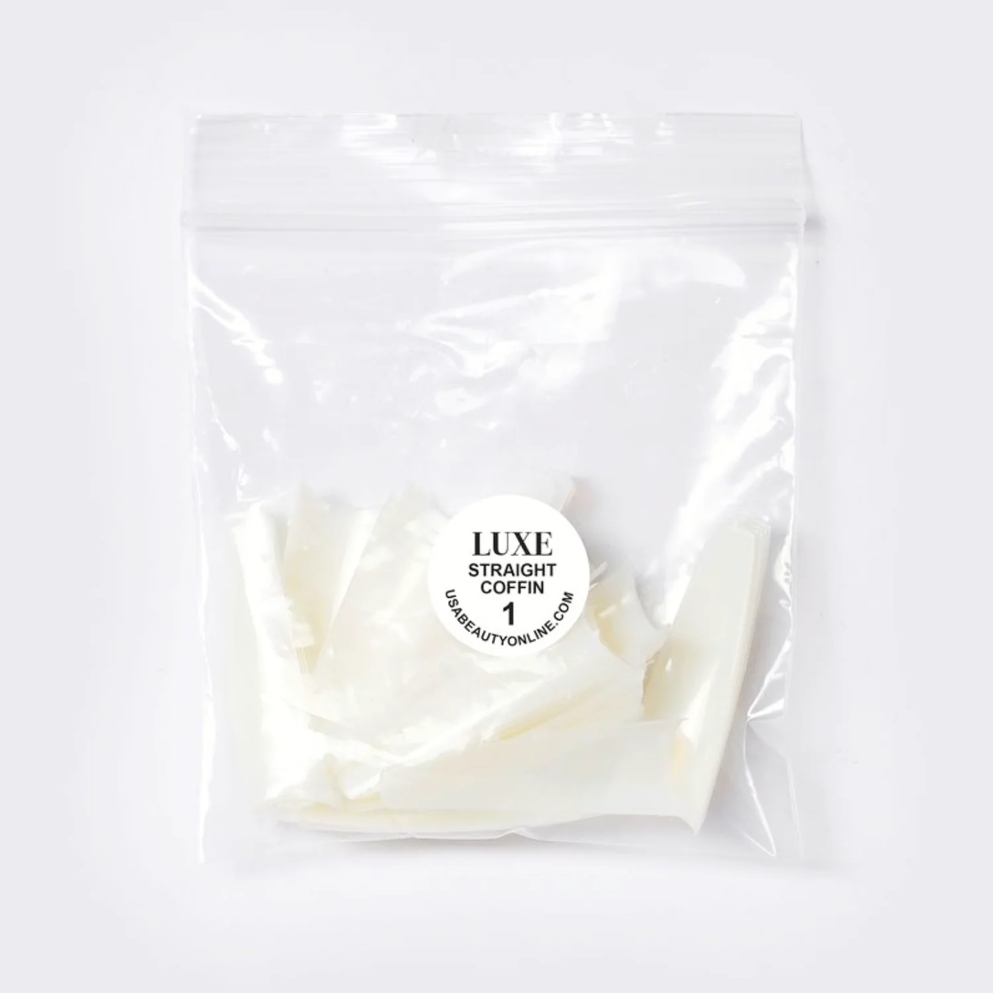 LUXE Straight Coffin Nail Tips