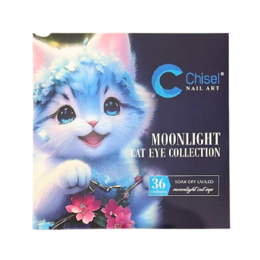 Chisel Moonlight Cat Eye Collection (36 pcs) + FREE 2 Magnets + FREE Color Chart