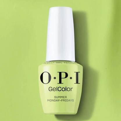 OPI Intelli-Gel GCT P012 | Summer Monday-Fridays