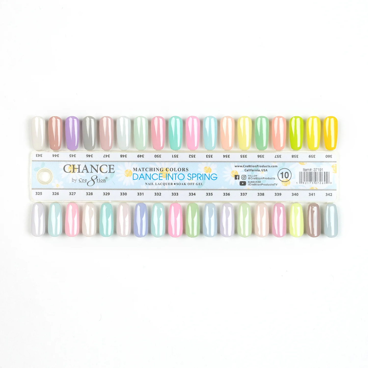 Chance Gel/Lacquer Duo Bundle ( 396 colors ) + FREE 2 set of color charts