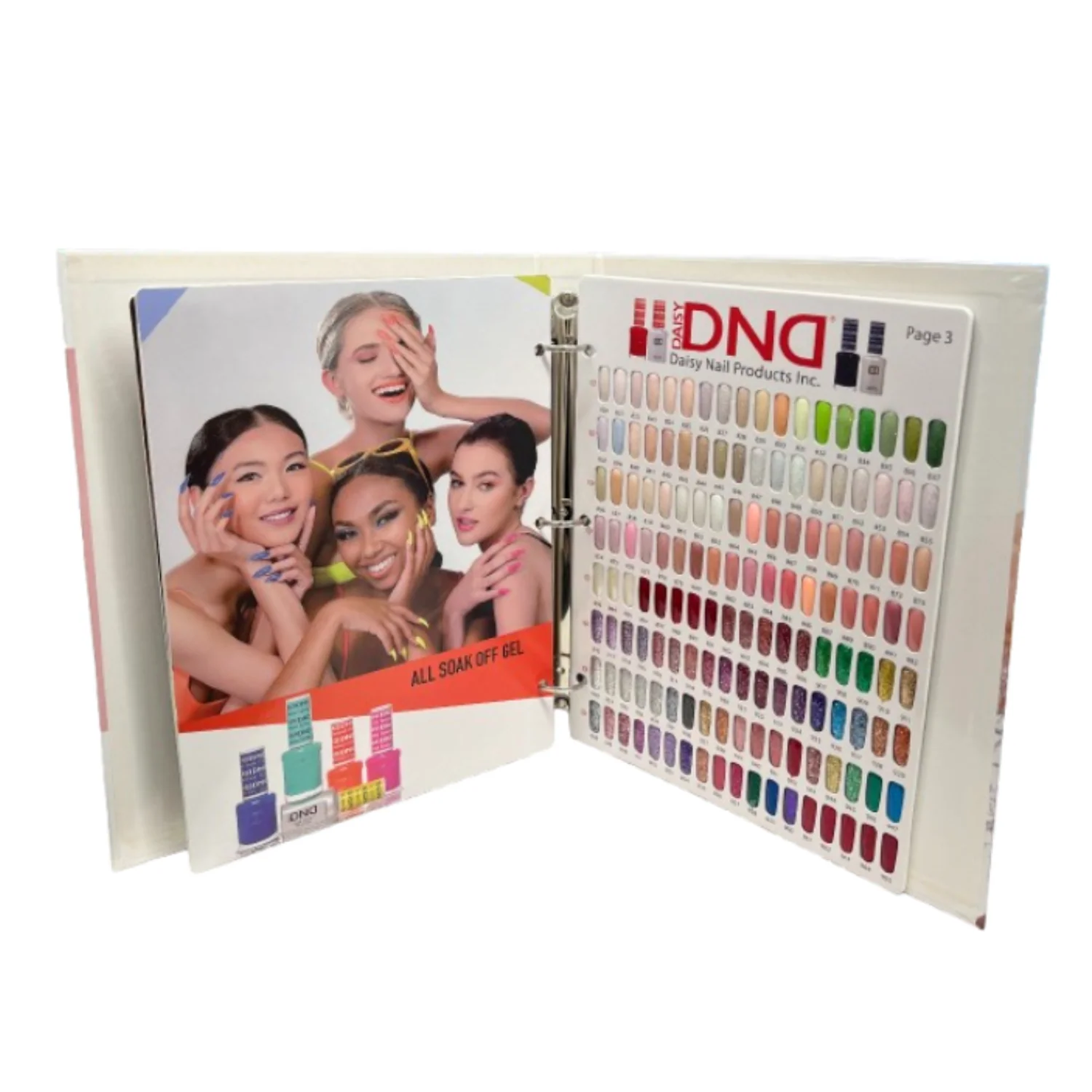 DND 2025 Nail Color Swatch Binder *NEW*