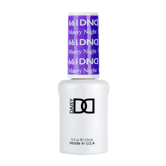 DND Gel Polish #661 - Mauvy Night