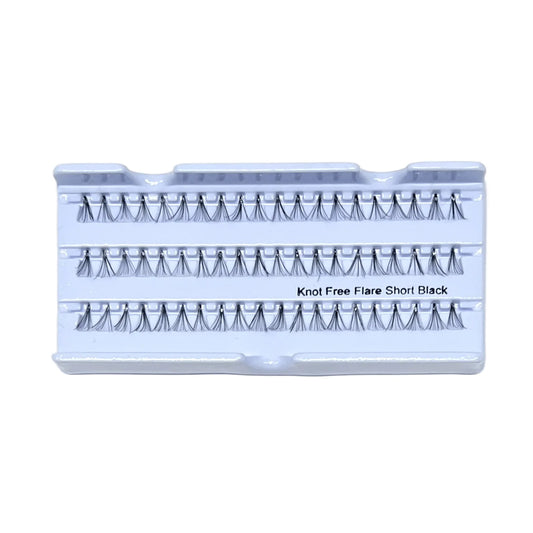 Indonesia K.F. Flare Short Black Lashes (100 pcs)