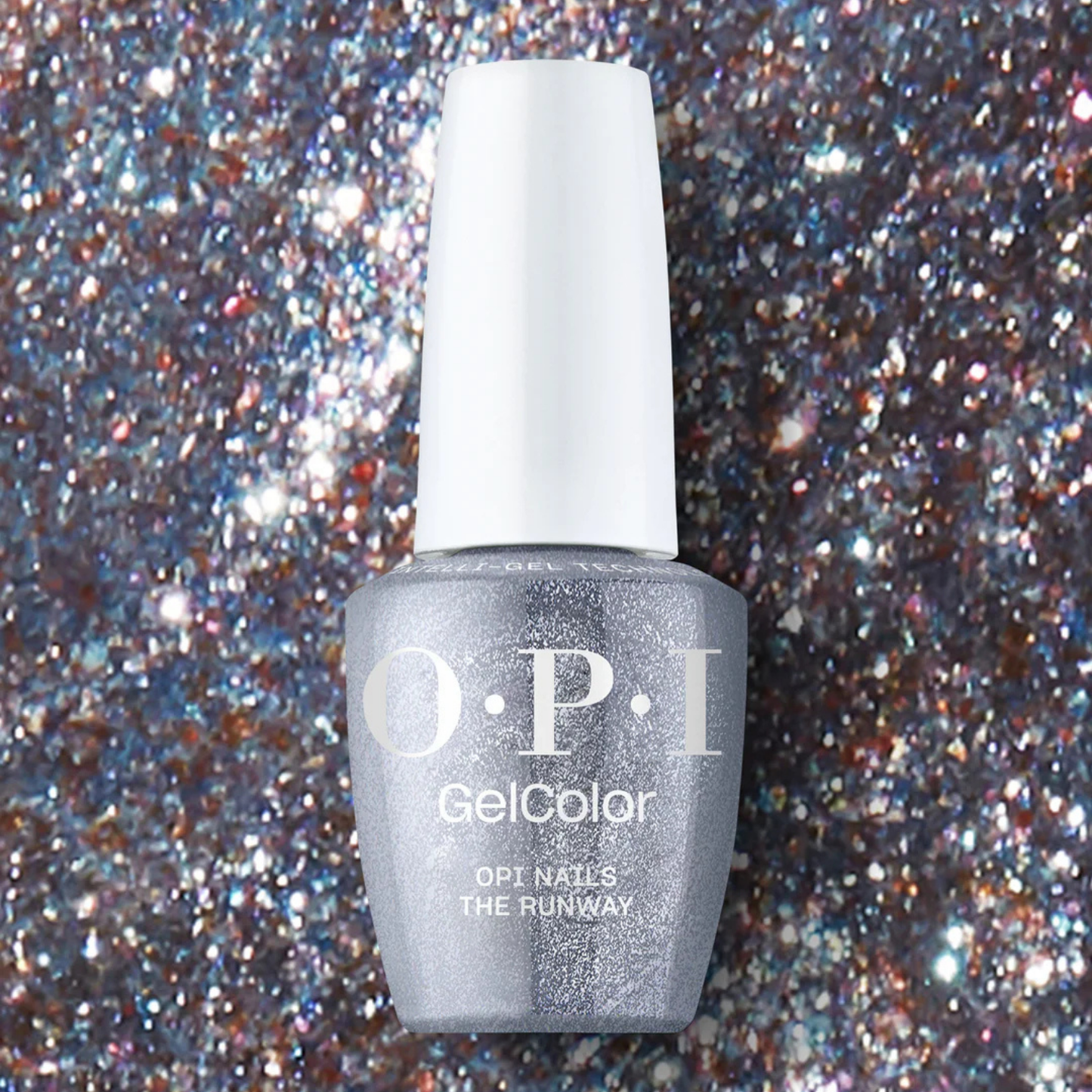 OPI Intelli-Gel MI08 - OPI Nails the Runway