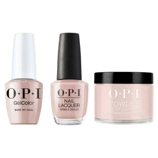 OPI Trio SH4 - Bare My Soul