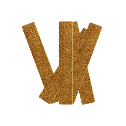 IV. Jumbo Acrylic File 80/80 Medium (Washable) - Golden (50 pcs)